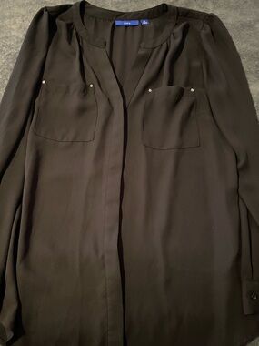 Apt. 9 Black Top with Blue Label